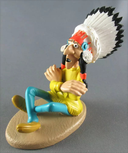 Lucky luke figurine résine - figurine,