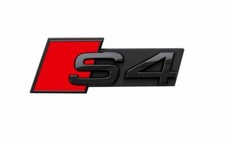 Original Audi S4 Inscription Emblème Logo pour Calandre Noir 8W0071805