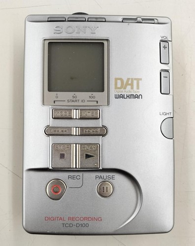Sony tcd d100 dat walkman - sony, 1997