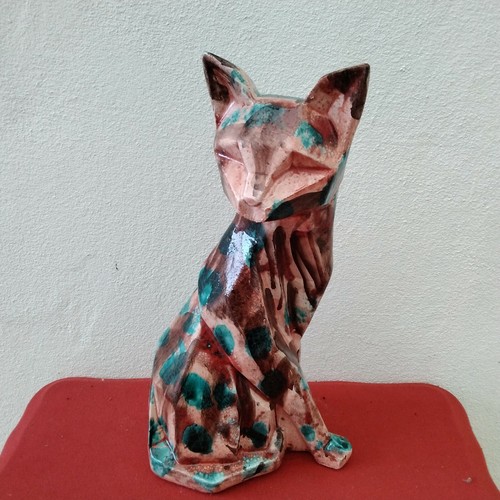 Chat art déco - chat,