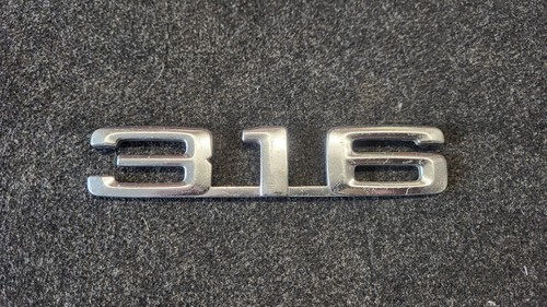 Bmw e21 bootlid badge emblem - bootlid, /