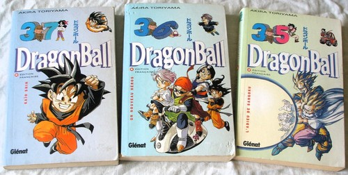 Lot manga dragon - 3, ball