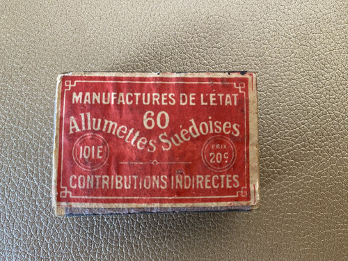 Boite allumettes - boite, d'allumettes