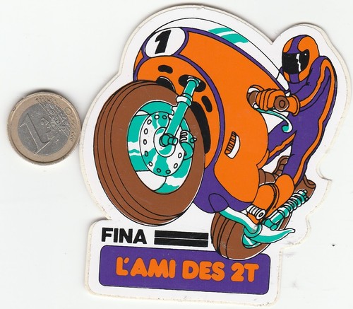 Autocollants moto finamix - autocollants.,