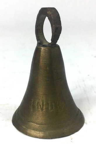 Mini small brass handheld bell - mini,
