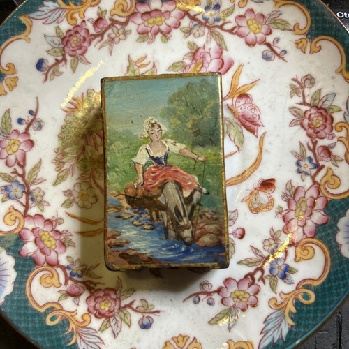 Ancienne boite allumettes - d,