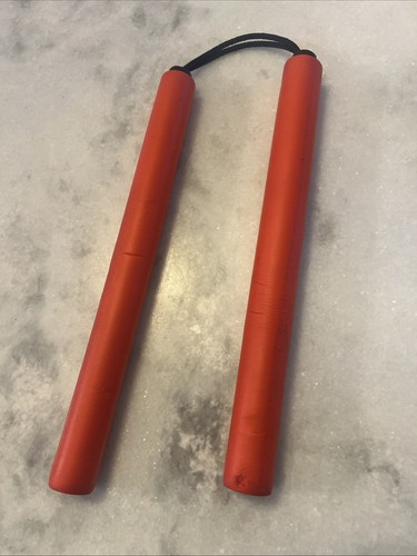Red nunchucks for kids - nunchucks,
