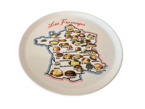 Ancien plat fromage crêpes - plat, a