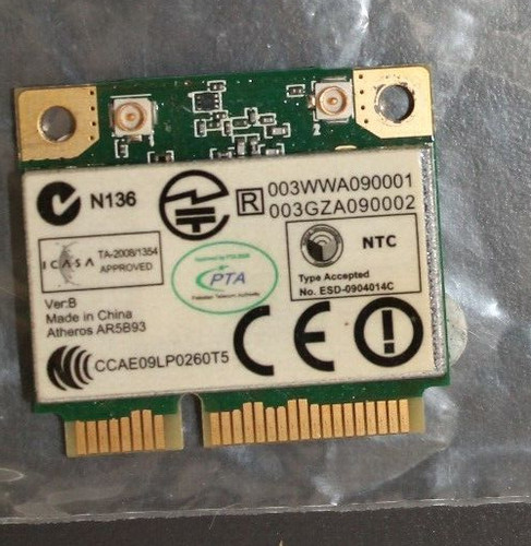Carte wifi atheros ar5b93 - atheros,