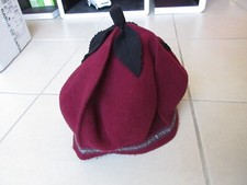 bonnet bordeaux Viva Paquita laine