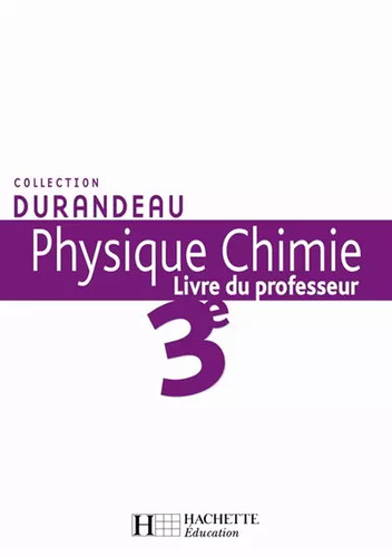 Physique chimie livre du - chimie, 3e: