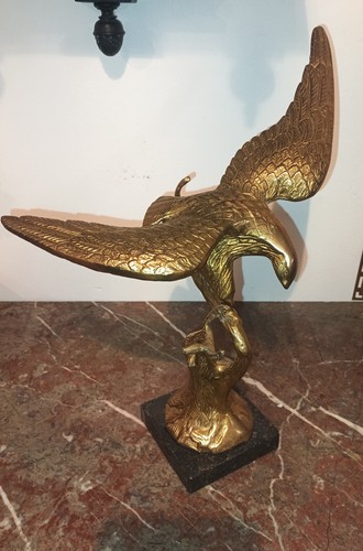 Statue aigle faucon - statue, aigle,