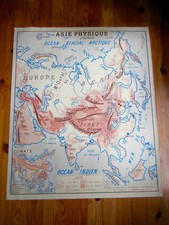 Ancienne carte scolaire géo