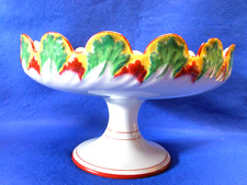 Compotier / Coupe à fruits Creil et Monterau Lebeuf Milliet & Cie 1840 / 1876 .