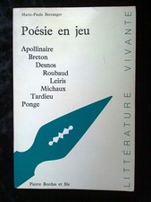 Marie-Paule Berranger: Poésie