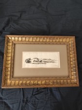 Dessin original crayon noir