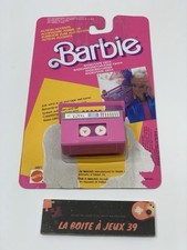 ♠️Barbie  Accessoires - Vintage - Radio Tape -  Accents Mattel Vintage  1980 ♠️
