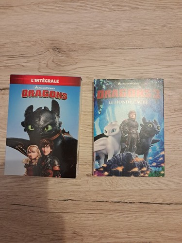 Lot dvd dragons - dragons, 2