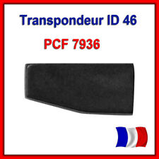 Transpondeur ID46 PCF7936 antidémarrage pour peugeot citroen puce antidémarrage