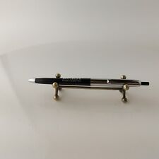 Stylo à bille publicitaire vintage BIC Marlboro plastique noir métal chromé #...