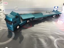 Camion Conrad 1:50 6205 STEYR avec essieu écarté remorque 2 essieux 1/50