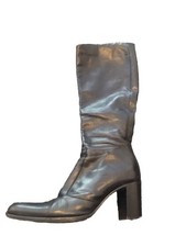 Authentique Bottes Queenie Cuir Noir Free Lance 39,5