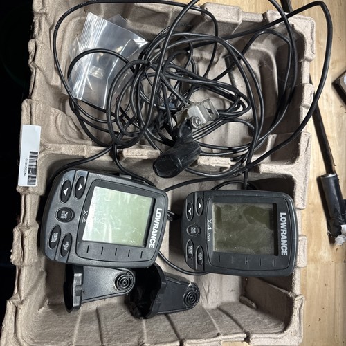 Lowrance fish and 4 - and, x-4