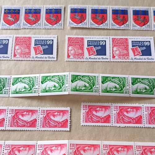 France lot timbres - 14,