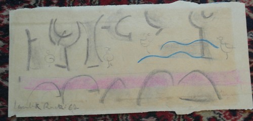 Lambert rucki dessin pastel - ,