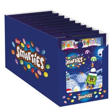 Calendrier De L'Avent Smarties Chocolat Au Lait Bonbons 194G 10 Pièces