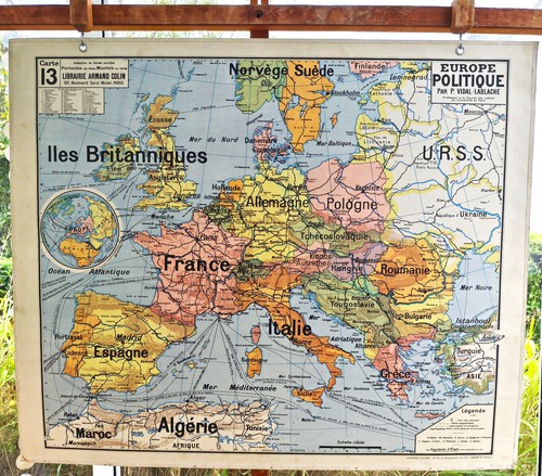 Ancien carte scolaire - ancien,