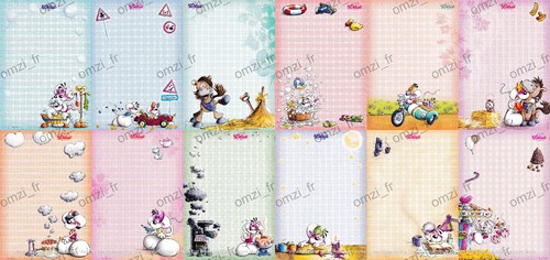 Diddl séries feuilles - 2, 12
