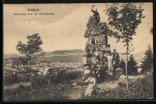 Cpa diekirch vue - cpa,