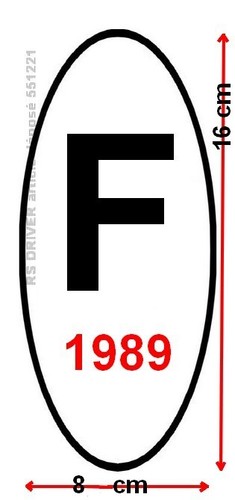 Adhésif année production - +,