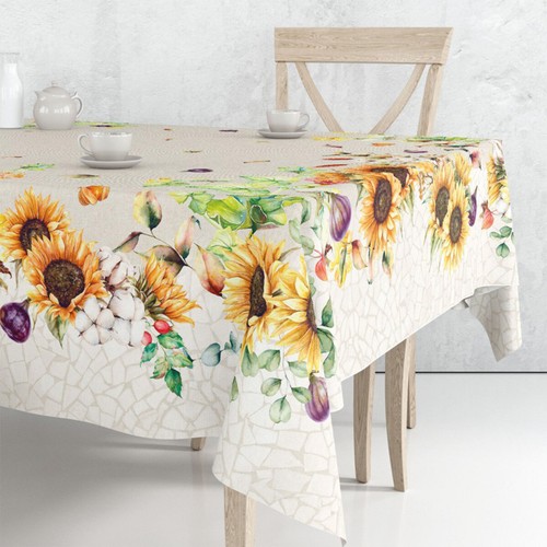 Nappe rectangulaire coton - rectangulaire, en