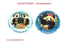 NEWS - 2 CAPSULES DE CHAMPAGNE - GUILLETTE BREST - 240 Exemplaires