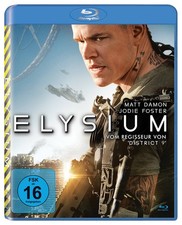 ELYSIUM (BLU-RAY) - VARIOUS (Blu-ray) Matt Damon Jodie Foster Neill Blomkamp