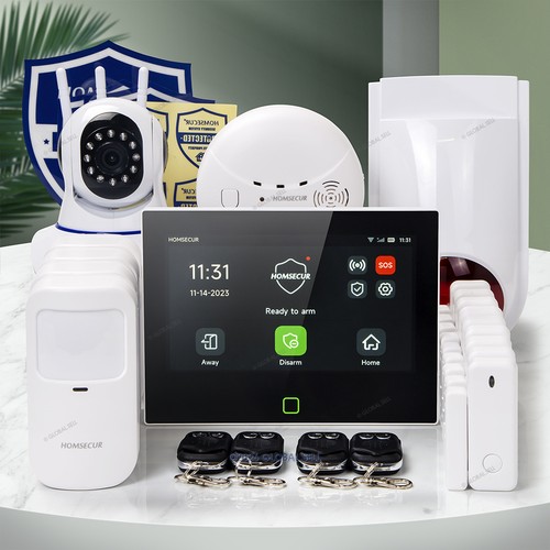 Homsecur smart security alarm - security,