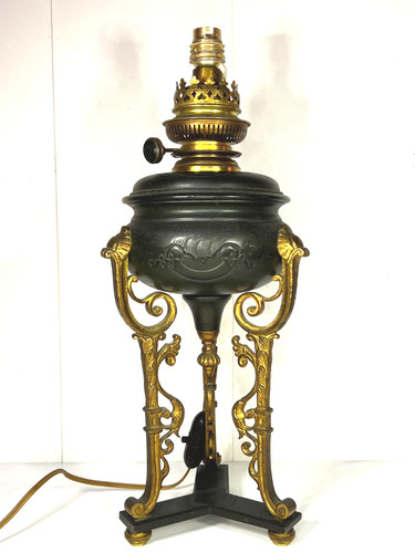 Grande lampe ancienne - grande,