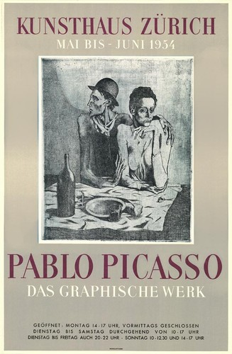 Pablo picasso affiche das - pablo,