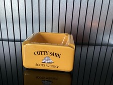 CENDRIER JAUNE CUTTY SARK