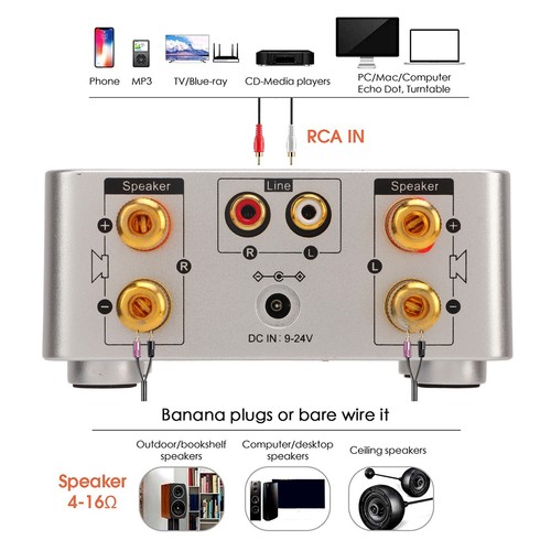 Amplificateur argent mini - argent,