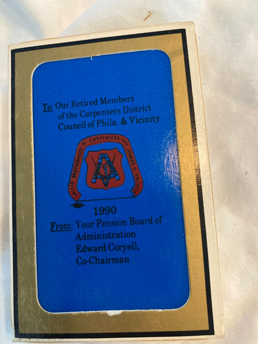 Playing card deck retired - deck-,