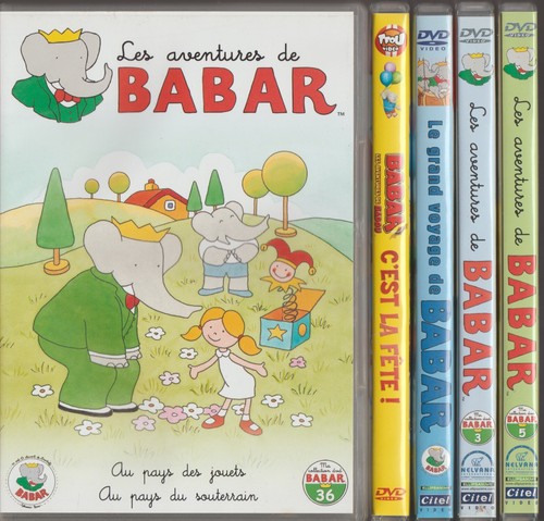 Babar lot dvd pays des - de,
