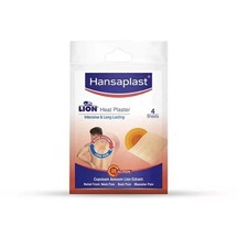 Plâtre thermique Hansaplast Lion (3 paquets de 4 feuilles chacun)