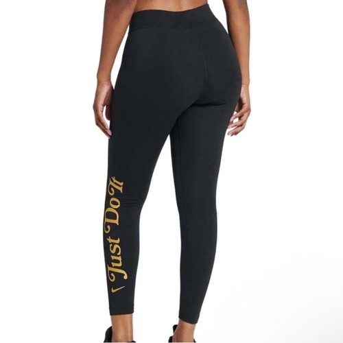 Nike femme leggings black logo - femme,