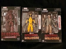 Marvel Legends Deadpool And Wolverine - Set Of 3 - Hasbro 6"
