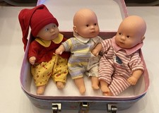 lot de bébés Corolle mini-câlin 20cm avec valise de rangement
