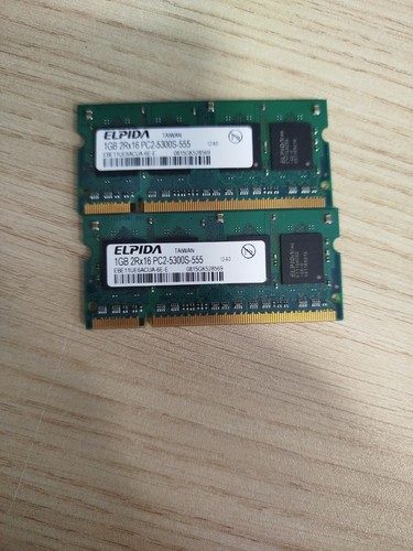 Kit 2go ddr2 pc2 5300s - 2go, (2x1go)
