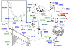 Adaptateur de MK1 G922K33020 tuyau de radiateur d'inverseur de moteur